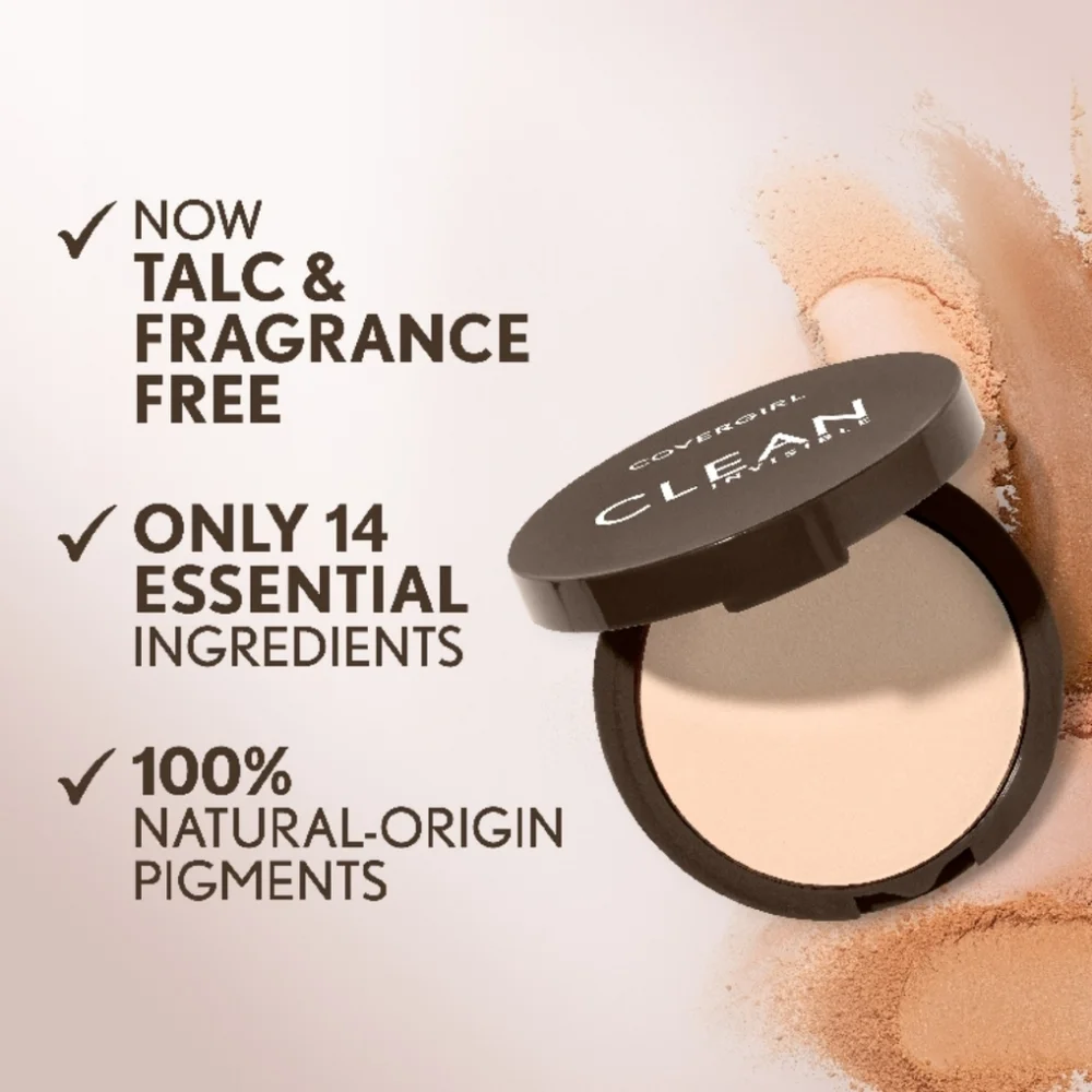 ⭐4/$15 Covergirl Clean Invisible Pressed Powder Ivory